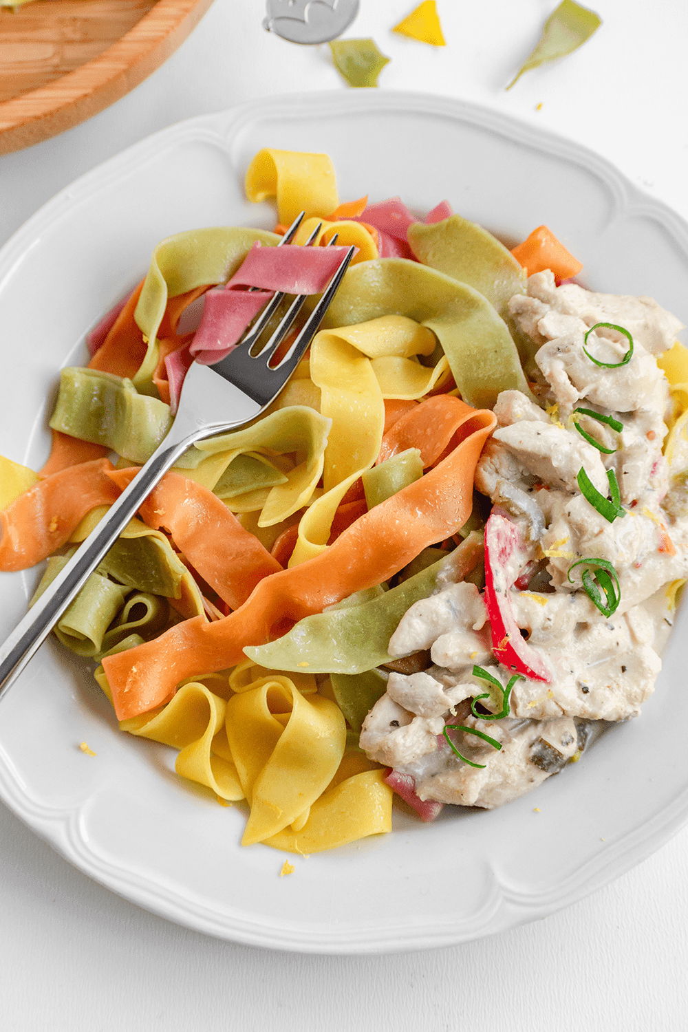 Mama Irene Pasta – Χειροποίητες ταλιατέλες με φρέσκα λαχανικά, βιταμίνες και σίδηρο 400g.