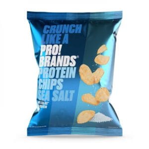 Pro!Brands πρωτεϊνικά τσιπς Sea Salt 50gr