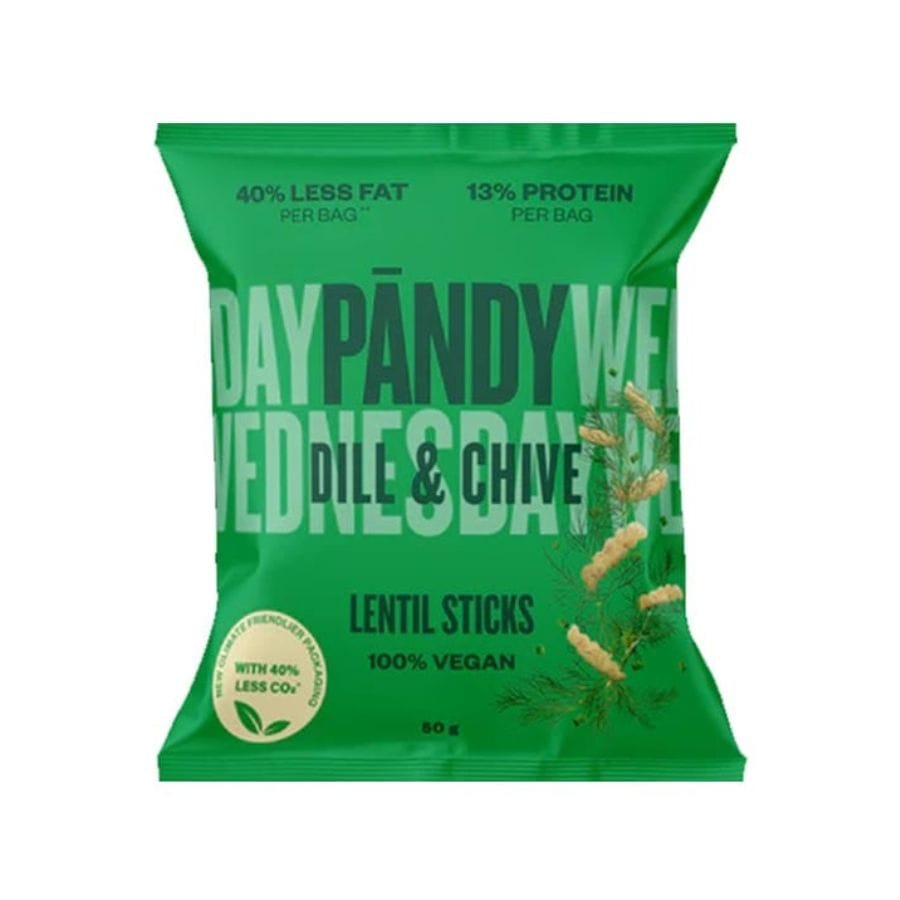 Pandy πρωτεϊνικά sticks φακής Dill and Chive 50gr