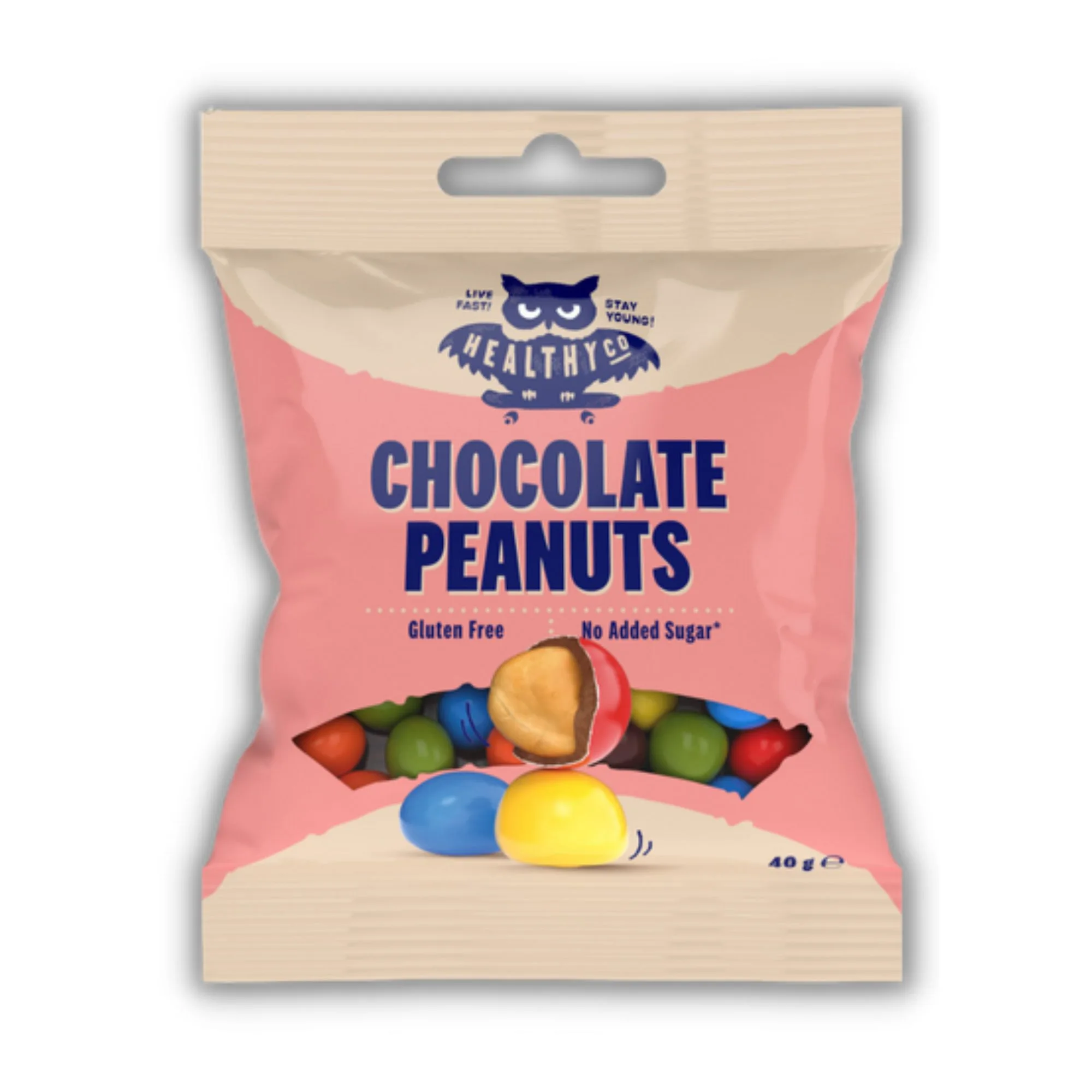 Healthy Co Chocolate Peanuts 40gr