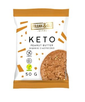 Frank and Oli Keto Soft Cookie Peanut Butter 50g