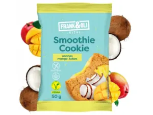 Frank and Oli Smoothie Cookie Pineapple, Mango and Coconut 50g