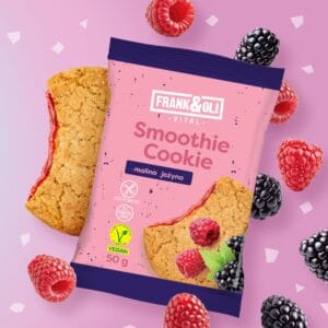 Frank and Oli Smoothie Cookie Raspberry and Blackberry 50g