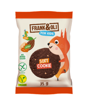 Frank and Oli For Kids Soft Cookie Hazelnut And Cocoa 35g