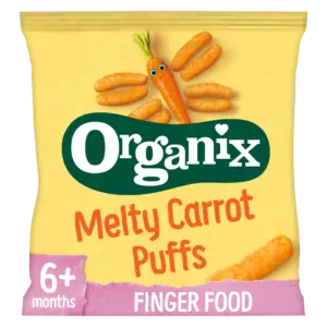 Στικς Καλαμποκιού με Καρότο 'Melty Carrot Puffs' +6μ (20γρ)