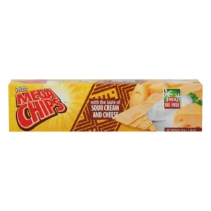 Mega Potato Chips with Sour Cream and Cheese Taste 50g