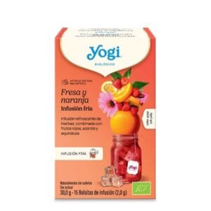 YOGI COLD BREW STRAWBERRY-ORANGE ΒΙΟ 30g