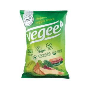 Πατατάκια Vegee με καρότο, παντζάρι & μπρόκολο χωρίς γλουτένη 85g, BIO
