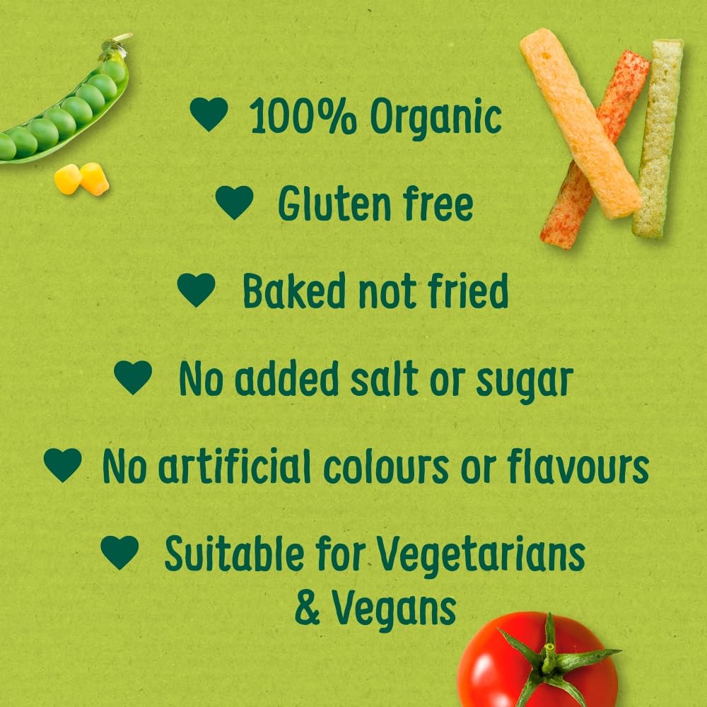 Στικς Καλαμποκιού με Λαχανικά ‘Melty Veggie’ +7μ 15γρ
