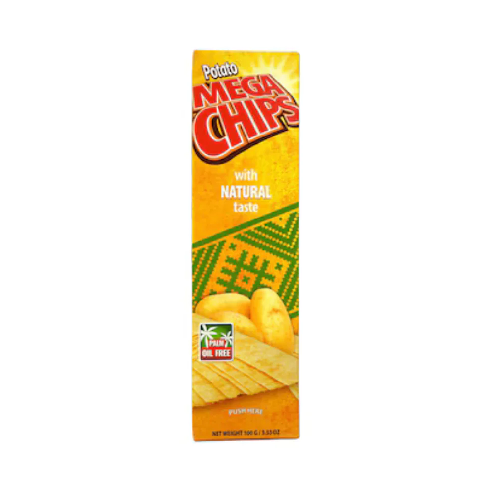 Mega Potato Chips with Natural Taste 50g