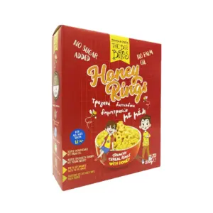 Tραγανά δαχτυλίδια δημητριακών με μέλι 250gr