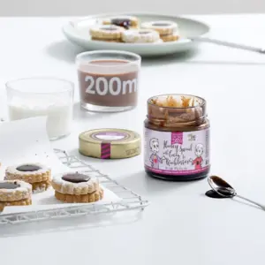 Άλειμμα μελιού με κακάο και βατόμουρο 300gr – The Bee Bros