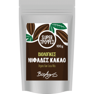 Βιολογικές νιφάδες κακαό (Cacao Nibs) 100gr
