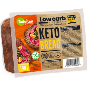 Ψωμί Low Carb Χωρίς Γλουτένη 190gr