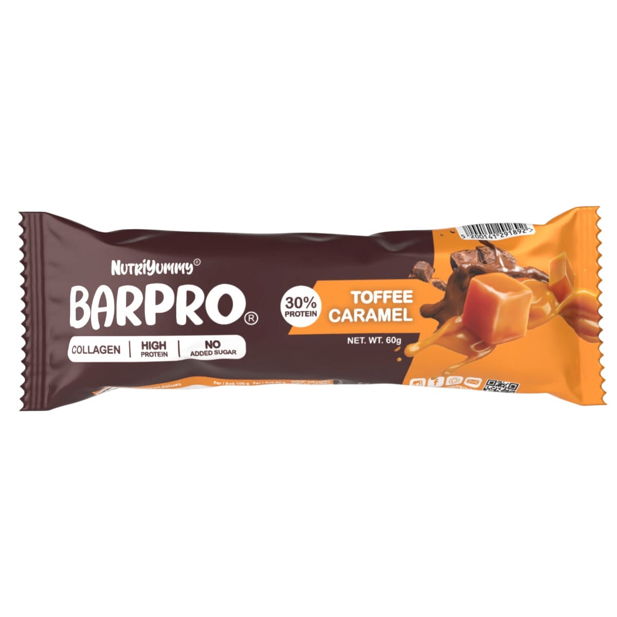 BarPro Toffee Caramel 60gr