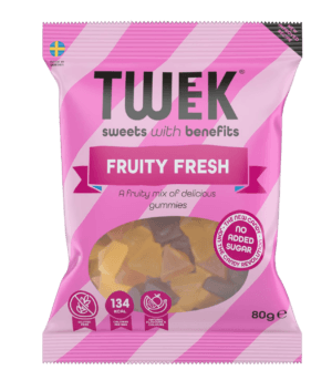 Ζελεδάκια Fruity Fresh Χωρίς Ζάχαρη & Γλουτένη 80gr