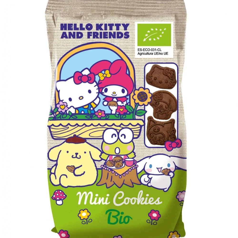 Βιολογικά Μπισκότα Κακάο Hello Kitty 100g