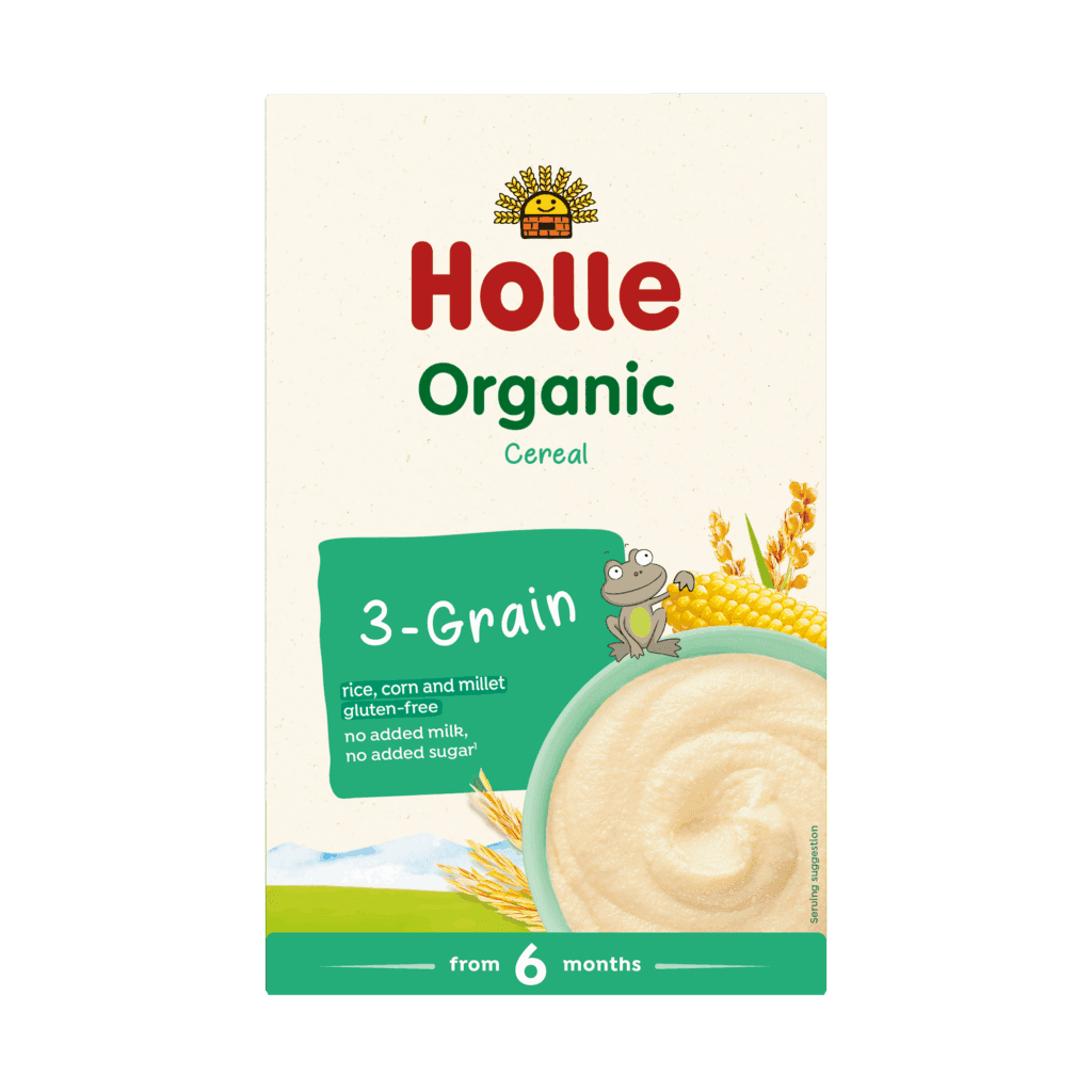 Holle Βιολογική Παιδική Κρέμα από 3 Δημητριακά 6m+ 250g