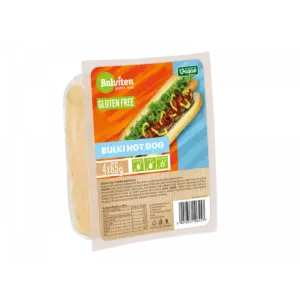 Ψωμάκια για Hot Dog Vegan χωρίς γλουτένη 4x65gr