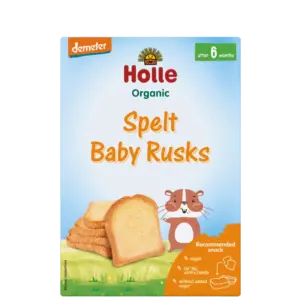 Holle φρυγανιές ντίνκελ 6m+ 200gr