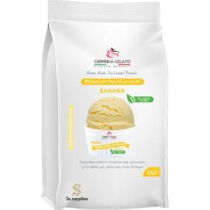 Μείγμα Παγωτού Μπανάνα Χωρίς Ζάχαρη 500gr