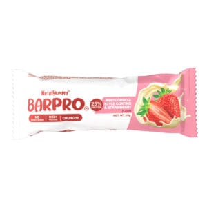 BarPro White Chocolate and Strawberry 60gr