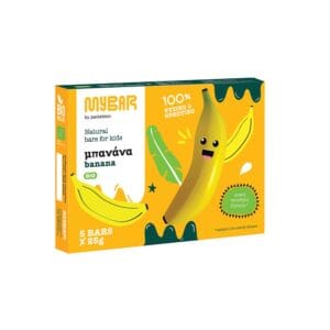 MY BAR Kids Banana Μπάρες Μπανάνας 125gr (5x25gr)