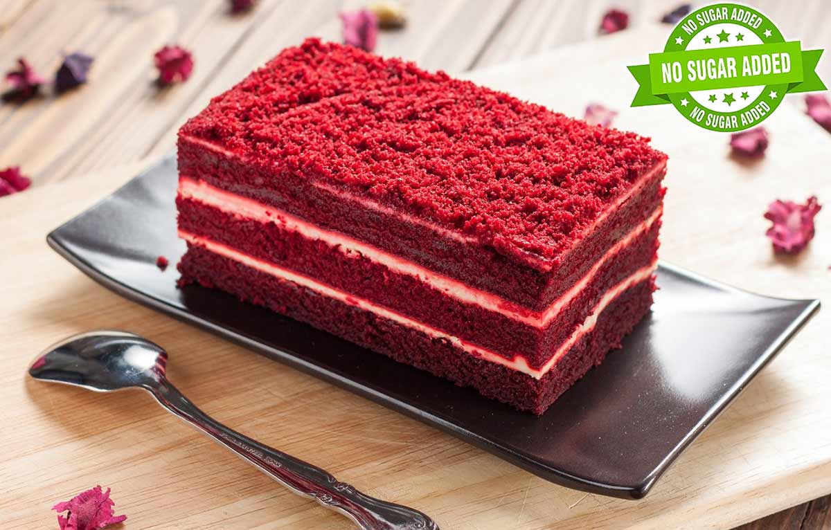Μείγμα για Κέικ Red Velvet Passion Cake Χωρίς Ζάχαρη 500gr