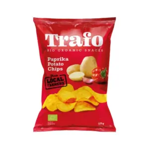 Βιολογικά Τσιπς Πατάτας με Πάπρικα 125gr