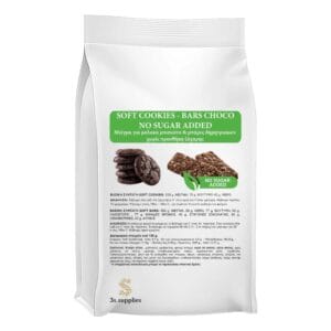Μείγμα Soft Cookies - Bars Σοκολάτα Χωρίς Ζάχαρη 500gr