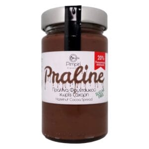 Πραλίνα Φουντουκιού Χωρίς Ζάχαρη 350gr