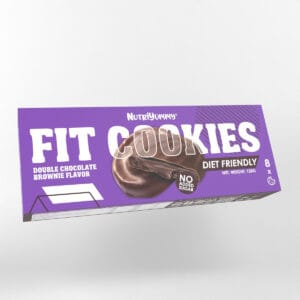 Fit Cookies Brownie Double Chocolate 128gr