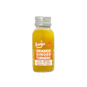 Turmeric Shot Orange, Ginger, Turmeric - Vit. D3 and C 60ml