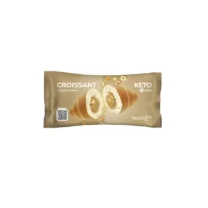 Πρωτεϊνικό Κρουασάν με Κρέμα Φουντούκι KETO 50gr