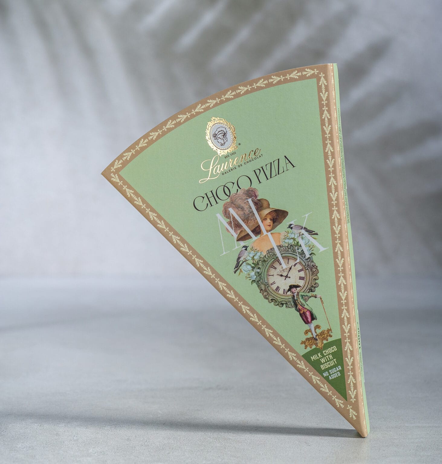 Choco Pizza Σοκολάτα Γάλακτος με Τραγανά Μπισκότα Χωρίς Προσθήκη Ζάχαρης 80gr