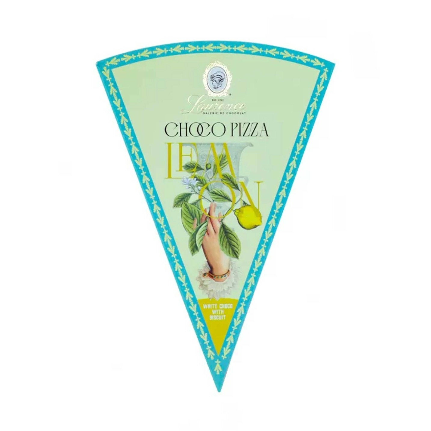 Choco Pizza Λευκή Σοκολάτα με Άρωμα Λεμόνι 80gr