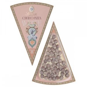 Choco Pizza Λευκή Σοκολάτα με Τραγανά Choco Balls 80gr