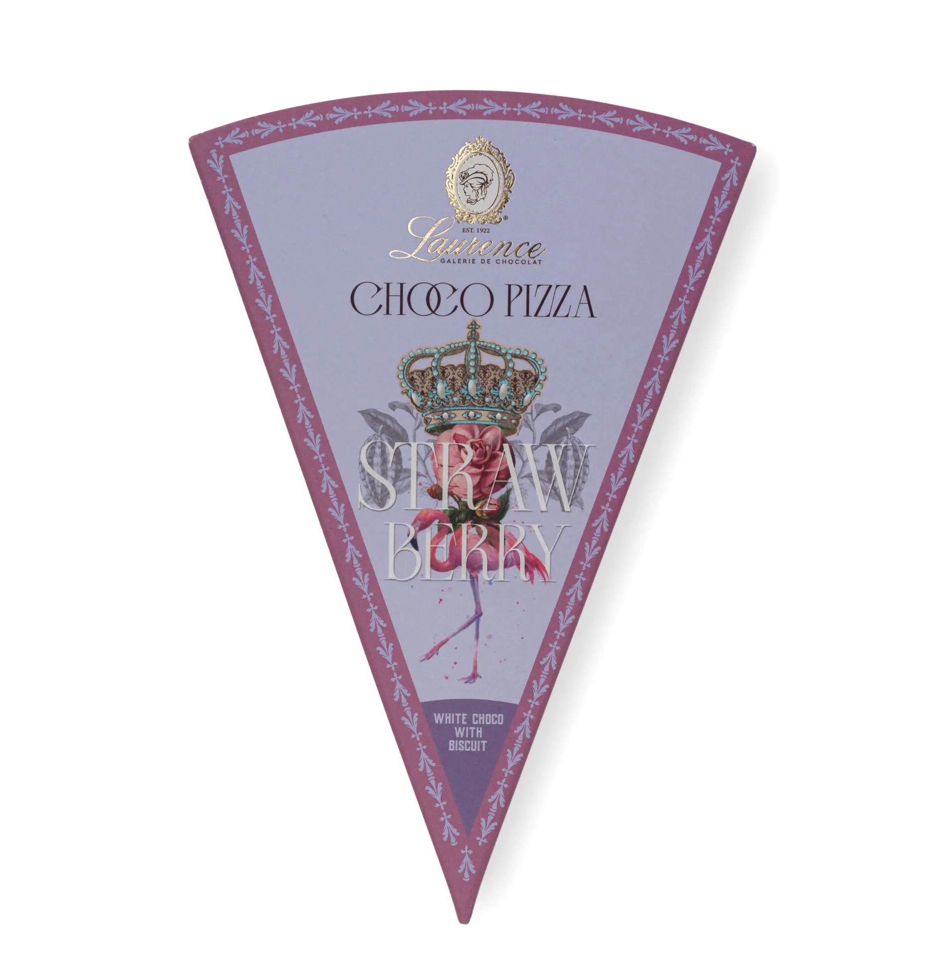 Choco Pizza Λευκή Σοκολάτα Strawberry 80gr