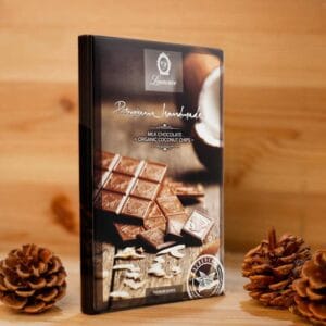Milk Chocolate with Coconut Chips 80gr