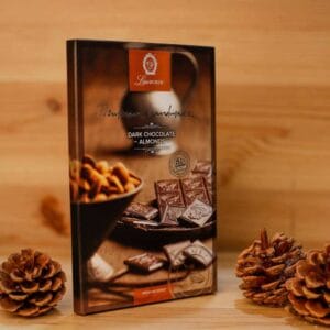 Dark Chocolate with Almonds 80gr