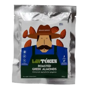 Ελληνικά Αμύγδαλα Ψημένα με Φλούδα 30gr