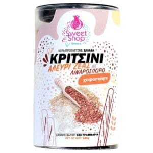Κριτσίνια με Αλεύρι Ζέας και Λινάροσπορο 150gr